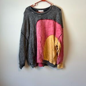 Buckle sweatshirt size large. Oversized
